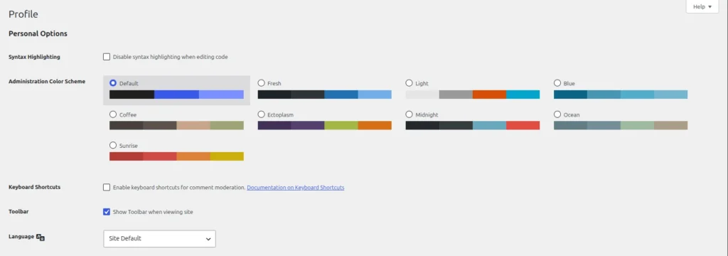 wordpres-70-color-scheme